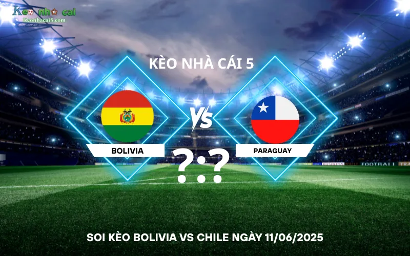 Soi kèo Bolivia VS Chile