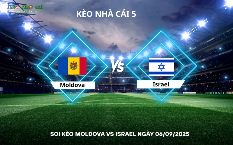Soi kèo Moldova vs Israel
